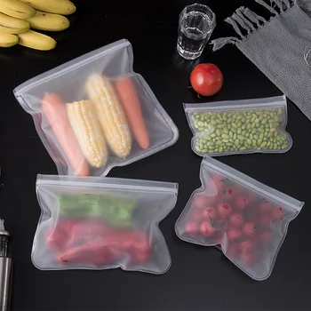 EVA maisto išsaugojimo maišelyje šaldytuve maisto saugojimo krepšys vaisių ir daržovių sandarų maišelį daugkartinio naudojimo saugojimo krepšys virtuvės įrankiai