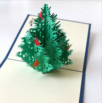FAROOT 3D Pop-Up Atvirukai Linksmų Kalėdų Atviruką Kalėdų Dovanų Kortelės Kūrybos Kalėdiniai Atvirukai