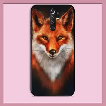 FHNBLJ Anime juokinga foxs mielas mielas Telefoną Atveju RedMi pastaba 7 8 9 6 5 4 X pro 8T 5A