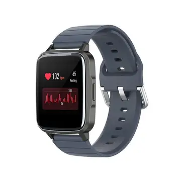 FIFATA Žiūrėti Juostos Xiaomi Haylou Saulės LS01 LS02 Riešo Dirželis Minkšto Silikono Apyrankę Haylou Saulės LS02 / LS01 Smartwatch