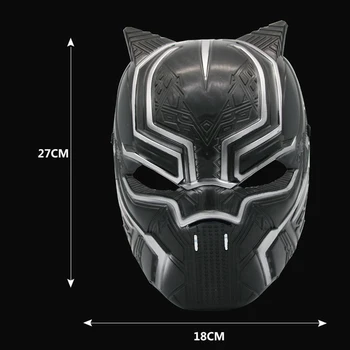 Filmą Black Panther Kaukės Filmų Superherojus Pilietinio Karo Cosplay Kostiumų Šalmas Kaukė Helovinas Festivalis Prekes