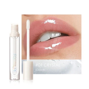 FOCALLURE High Shine Lip Gloss PLUMPMAX Maitina Soft & Sklandžiai Lūpų Makiažas ne Lipni formulė Lipgloss