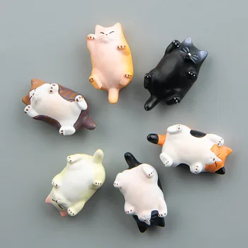 FOURETAW Mielas Japonų Stiliaus Pasaulyje Garsaus Animacinių filmų Katės Vaikai Švietimo Šaldytuvas Magnetai Suvenyrų Lentos, Magnetiniai Lipdukai