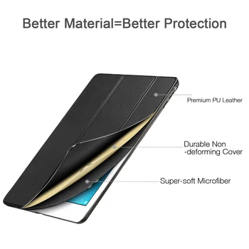 Funda Samsung Galaxy Tab 10.1 2016 2019 SM-T580 SM-T585 SM-T510 SM-T515 case for Galaxy Tab 10 plonas flip cover stovėti rubisafe
