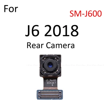 Galinės Ir Priekinės Susiduria Selfie Didelis Mažas Atgal Pagrindinė Kamera Modulis Juostelė Flex Kabelis Dalys Samsung Galaxy J8 J6 J4 Plius 2018