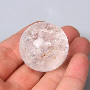 Gamtos Aišku, baltas kristalinis Kvarcas Srityje Originali Krištolo Akmens Gydymo Kamuolys reiki mineralinių Namų Dekoro akmens Raižyti Kolekcija