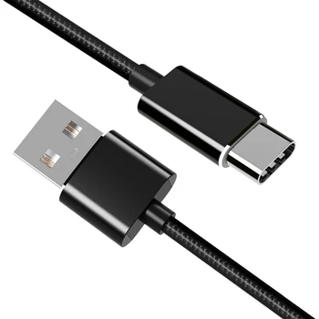 Gamyklos USB C Kabelis USB 3.1 C Tipo Kabelis, USB A xiaomi redmi pro huawei QC3.0 sparčiai telefono įkrovimo kabelis 2.4 USB Mokestis