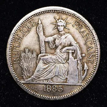 Gauti Kupono 1885 JAV Sidabro Moneta, ukraina Laisvės prancūzija euro Monetų Kolekcinė Kolekciją Monetų Kolekcionieriams Monedas 025