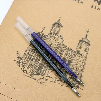 Gelis roller rašiklio šerdelės, 0,5 mm, juodos arba mėlynos spalvos rašalas spalva Trumpas gelis, šerdelės, rašikliai