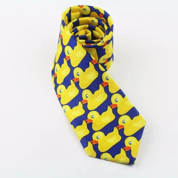 Geltonos Gumos Ančių Kaklaraištis Vyrų Mados Atsitiktinis Išgalvotas Ducky Profesinės Necktie Keturių Dydžio Ryšius