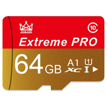 Geriausia Karšto Micro SD Kortelės Class10 atminties kortelė 64 gb, 128 gb Mini 
