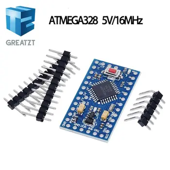 GREATZT ATMEGA328P Mini Pro 328 Mini ATMEGA328/ ATMEGA168PA-AS 5V/16MHz ATMEGA328 3.3 V, 8MHz, dėl minėto sprendimo Arduino