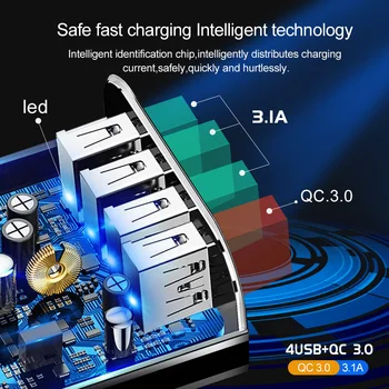 Greitas Įkroviklis, 3.0 ES USB Įkroviklis Samsung A50 s8 s9 