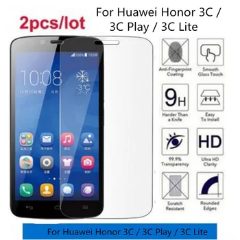 Grūdintas Ekrano Stiklas Huawei Honor 3C / 3C Play / 3C Lite / Holly U19 Screen Protector Grūdinto Apsauginės Plėvelės Guard