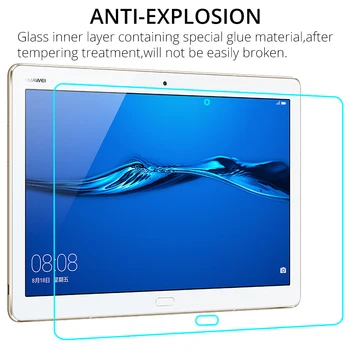 Grūdintas Stiklas Ekrano apsaugos Huawei Mediapad M5 Lite 10.1 M5 Lite 8.0 T5 10 T3 10 9.6 M6 10.8 2019 T3 8 Tablet Stiklo Plėvelės