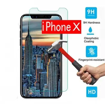 Grūdintas Stiklas Ekrano Apsaugos Iphone 12 X XS 11 Pro Max XR 6 7 8 Plius 