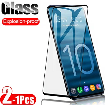 Grūdintas stiklas samsung galaxy s10 s9 plus s8 stiklo screen protector for Samsung glaxy s20 ultra s10 s10e lite s 20 plus filmas