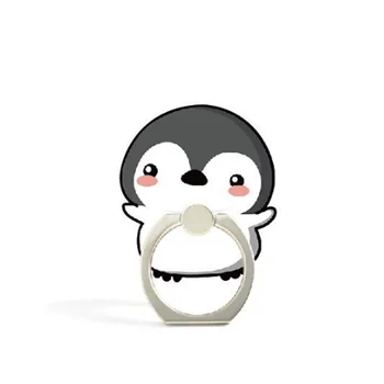 Gyvūnų Pingvinas Telefono Stovas Laikiklis Zoologijos sode Panda Piršto Žiedą Mielas Dod Kiaulių, Kačių Mobiliojo Telefono Laikiklis Stovėti 