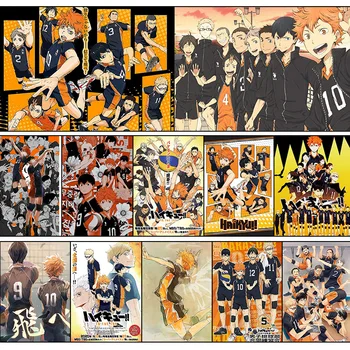 Haikyuu! ! Anime Plakatu, Tinklinis Berniukas Meno Tapybos Kambario Dekoravimas Sienų Lipdukai, Plakatai, Wallpaperiai, Kabo Paveikslai
