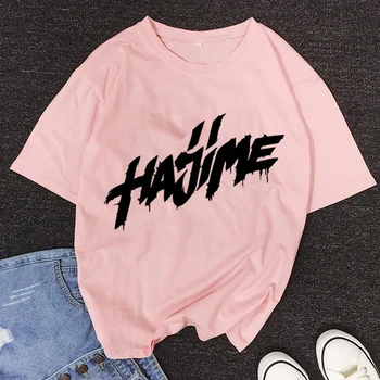 Hajime MiyaGi Moterų marškinėliai 2020 Viršūnes Tee rusijos Hip Hop Band Spausdinti Vasaros Marškinėliai Harajuku T-shirts Estetika Moterų Tees