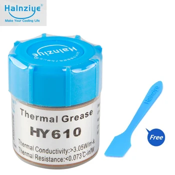 HALNZIYE HY410 HY510 HY610 HY710 HY810 HY880 CPU GPU procesorius Aušinimo Radiatorius Radiatoriaus Šilumos Tepalas sudėtiniai riebalai, silicio dioksidas