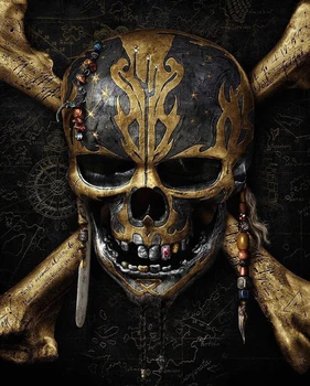Hanreshe Naujas Mados Captain Jack Piratų Kaukolės Capitan Žiedas Karibų Jūros Piratai Žiedas Kaukolės Žiedas Vyrams