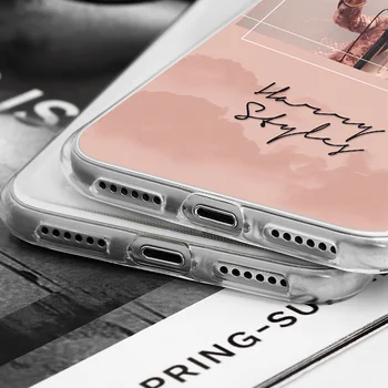Harry Styles Meilės Kelionė Telefono dėklas Skirtas iphone 11 12 Mini Pro Max XS Max XR Xs X 8 7 6 6s Plius 5S SE 2020 TPU padengti Coque