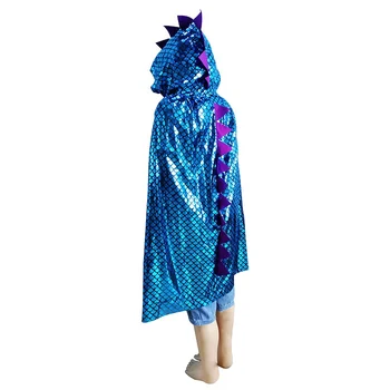 Helovinas Dinozaurų Apsiaustu, Cosplay Kostiumų Maskuotis Helovinas Dress Up Moterys Vyrai Vaikas Berniukas 110x90cm