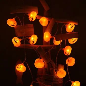 Helovinas Fantastinis Kalbėti Animacinis Moliūgų įmontuotas Projektorius Garsiakalbis 3-In-1 Moliūgų Žibintų Apdaila LED Eilutė-Lights #