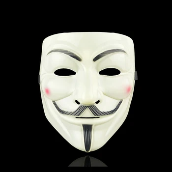 Helovinas Kalėdų Vakarėlį Filmą Cosplay V For Vendetta Hakeris Kaukė Anonimas Guy Fawkes Dovana Suaugusiems, Vaikams, Filmas Temą Kaukė Joker