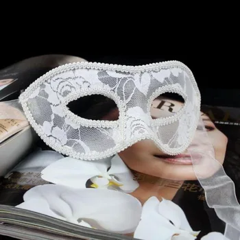 Helovinas Venecijos Kaukių Maskaradas Juoda Raudona Balta Moterų Sexy Nėrinių Akių Kaukė Šalies Kaukės Maskuotis Egzotiškų Priedų