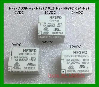 HF3FD 009-H3F 9V HF3FD 012-H3F 12V HF3FD 024-H3F 24V rėlę, CINKAVIMAS-5