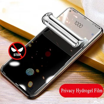 Hidrogelio Filmas Xiaomi MI 10 Pro Privatumo Soft Screen Protector For Xiaomi MI 9 Redmi 9 Pastaba Pro K20 10 Pastaba Apsauginės Plėvelės