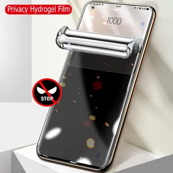 Hidrogelio Plėvelės Samsung Galaxy S21 S10 Plius Privatumo Peep Soft Screen Protector For Samsung S20 FE 10 Pastaba Plus Apsauginė Plėvelė