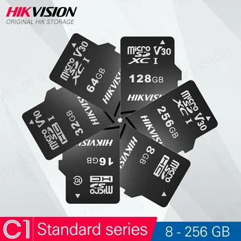 HIKVISION HikStorage Micro SD Kortelės Class10 8/16/32/64/128/256 GB Max 92M/s 