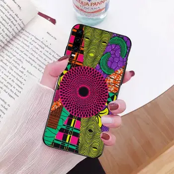 HPCHCJHM Afrikos stiliaus audinio spausdinimo PASIDARYK pats Dažytos Bling Telefoną Atveju Huawei 30 P20 lite Mate 20 Pro lite P Smart 2019 ministras