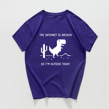 Internetas neveikia juokingi marškinėliai vyrams ProgrammerGraphic t-shirt aethetic marškinėlius vyrų vasaros viršūnes vyrų streetwear vyrų drabužiai