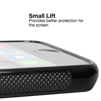 Iretmis 5 5S SE 6 6S Minkštos TPU Silikono Guma telefono case cover for iPhone 7 8 plus X Xs 11 Pro Max XR Rožinės spalvos Vyšnias ir Vyšnių