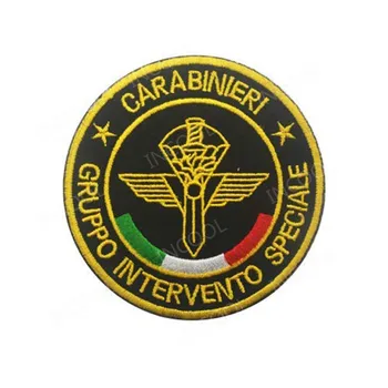 Italijos Vėliavos Siuvinėjimo Pleistras italijos Karabinierių Karinis Taktinis Pleistrai Logotipas Aplikacijos kovoti su Siuvinėtos Emblemos, Vėliavos