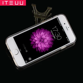 ITEUU Ultra-plonas Atveju iPhone 7 8 Plus SE 2020 Atvejais Minkšta Lanksti TPU Skaidrus galinis Dangtelis skirtas iPhone 7 8 7Plus 8Plus
