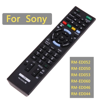 Išmaniųjų Namų Nuotolinio Valdymo Pakeitimas Sony Tv RM-ED052 RM-ED050 RM-ED053 RM-ED060 RM-ED046 RM-ED044 Juoda 2 X AAA Baterijos
