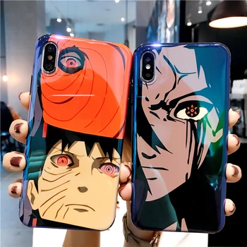 Japonijos Anime Naruto, Sasuke Kakashi Telefono dėklas skirtas Iphone 12 mini Pro 11 XS Max 6 7 8 Plus X XR 