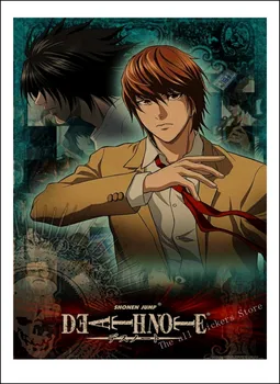 Japonų anime DEATH NOTE, plakatas derliaus plakatas Kavinė Kūrybos tapetai, Vidaus Apdaila, Nemokamas Pristatymas. sienų lipdukai /808