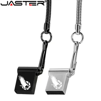 JASTER geriausi Super Mini Metalen Usb flash Drive 4GB 8GB 16GB PenDrive 32GB 64GB usb 2.0 Flash 