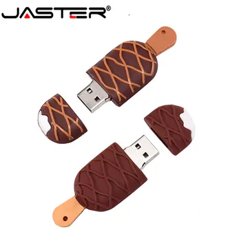 JASTER USB 2.0 nauja mielas ledų USB flash drive USB Pen Drive pakalikai Memory stick pendrive 4GB 8GB 16GB 32GB 64GB dovana