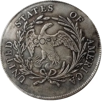 JAV 1796 Laisvės Doleris Sidabro Padengtą Kopijuoti Monetos