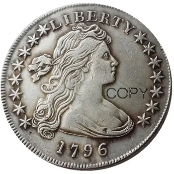 JAV 1796 Laisvės Doleris Sidabro Padengtą Kopijuoti Monetos
