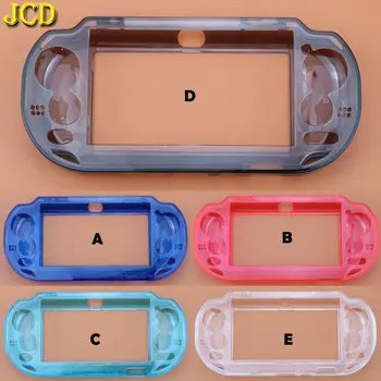 JCD 1pcs Crystal Hard Case Cover Sony PSV 1000 Apsaugines Odos PS Vita PSVita 1000 Gamepad