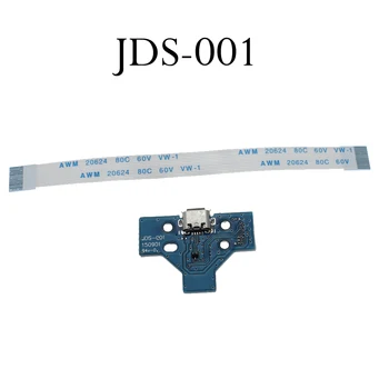 JDS-001 JDS011 JDS030 JDS040 55 USB Įkrovimo lizdas kištukinis Lizdas Valdybos įkroviklis lenta su flex juostelės kabelis PS4 Pro valdiklio plokštės