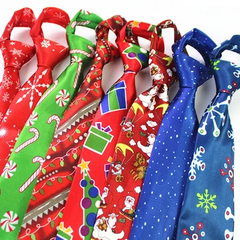 JEMYGINS 2020 m. Naujo Dizaino Kalėdų Kaklaraištis 9.5 cm Kaklaraištis Vyrams Sniego Gyvūnų Medis Spausdinti Mens Dovaną Festivalio Necktie Kalėdų